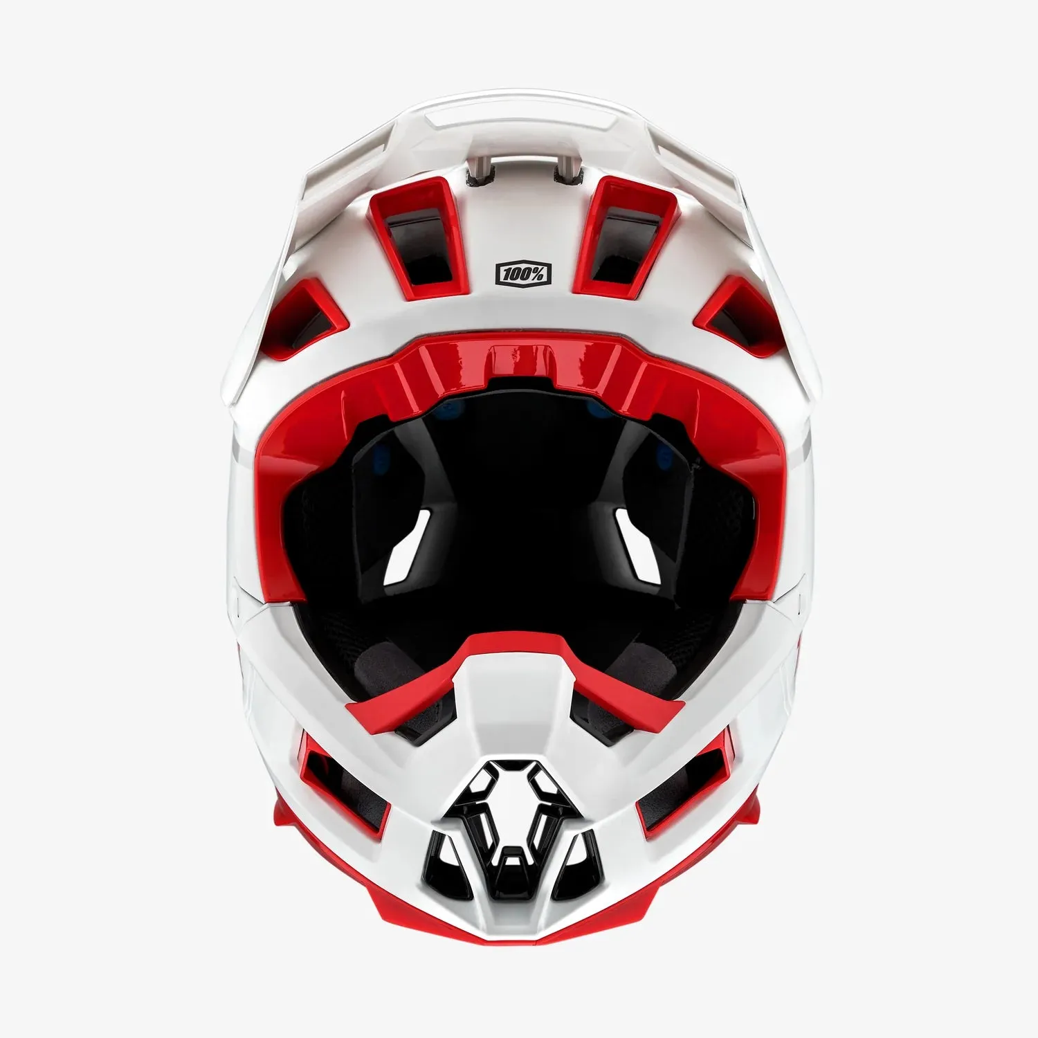 100% Aircraft 2 Full Face Helmet - Red-White - 2021