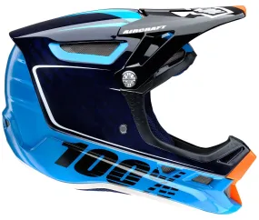 100% Aircraft DH Full Face Helmet - Bi-Turbo Blue