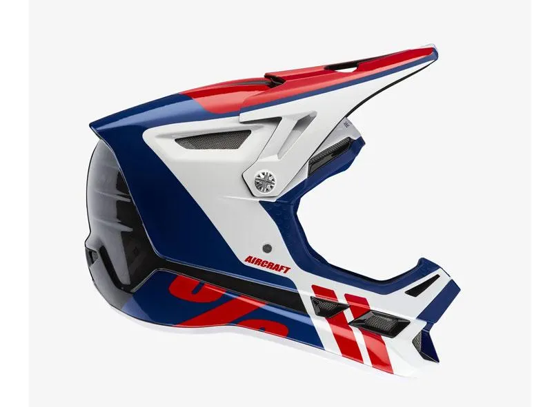 100% Aircraft MIPS DH Full Face Helmet - Fusion - Navy