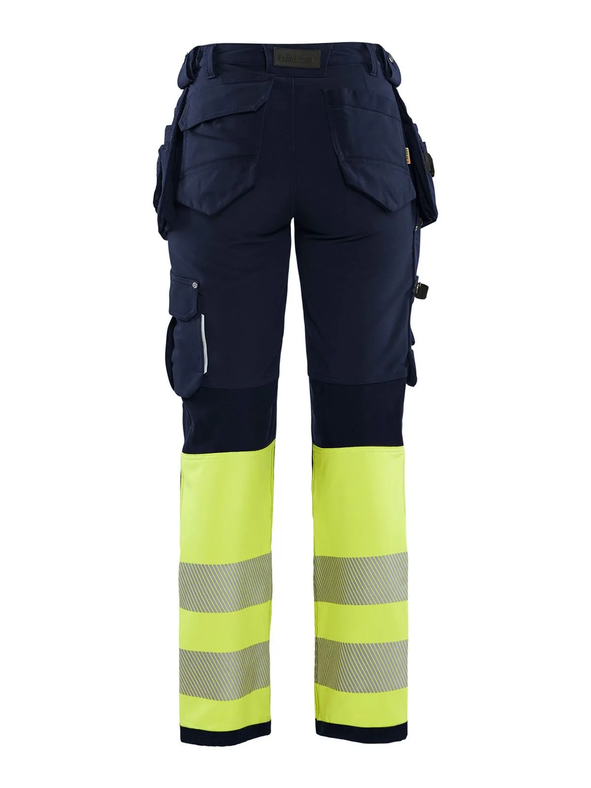 7193-1642 Women's Work Trousers High Vis 4-Way Stretch - Blåkläder