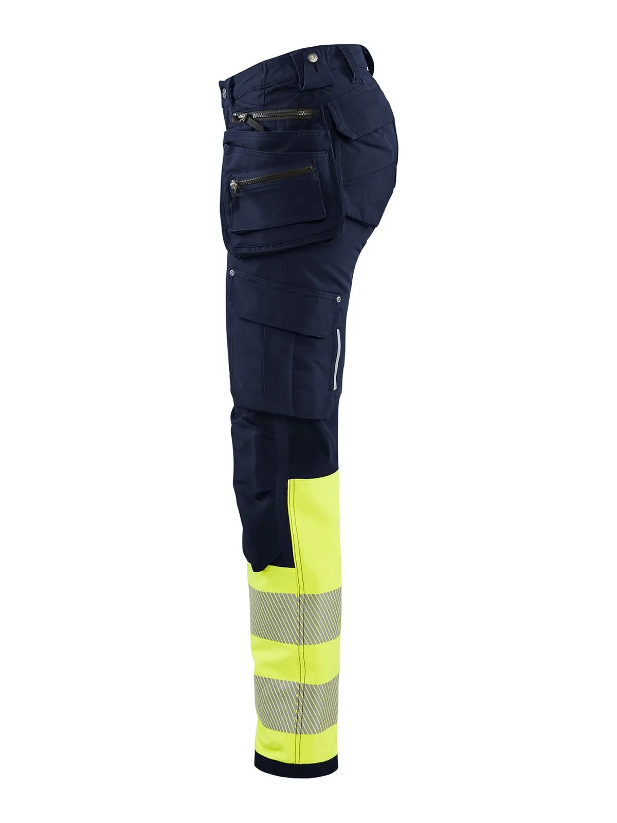 7193-1642 Women's Work Trousers High Vis 4-Way Stretch - Blåkläder