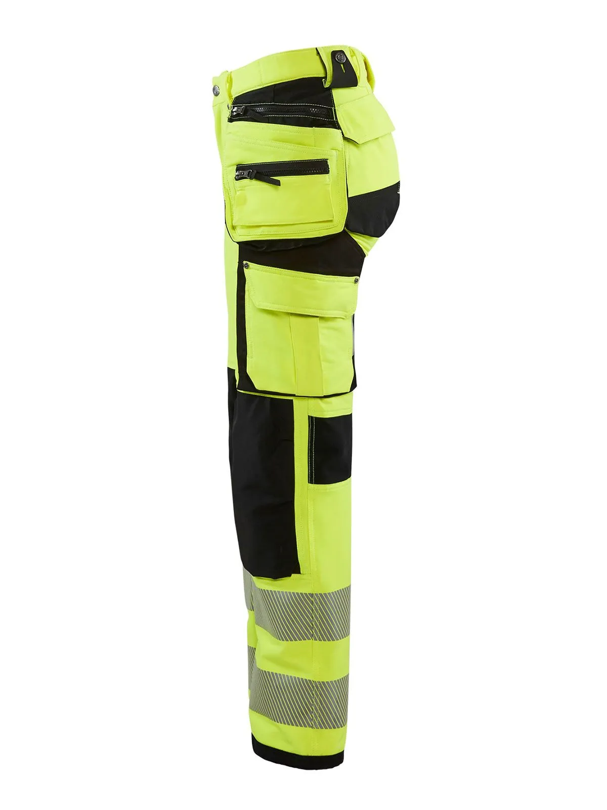 7197-1642 Women's Work Trousers High Vis 4-Way Stretch - Blåkläder