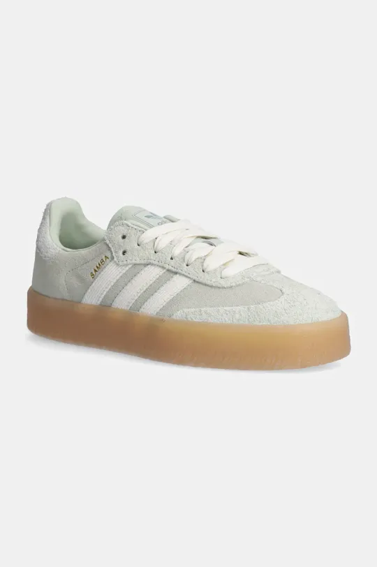 adidas Originals suede sneakers Sambae W green color JI3881