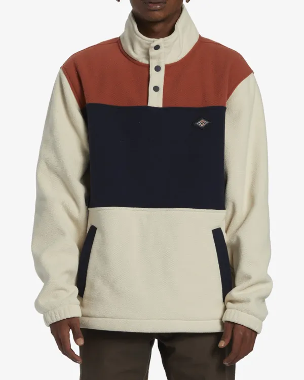 A/DIV Boundary - Button-Up Pullover Sweatshirt for Men