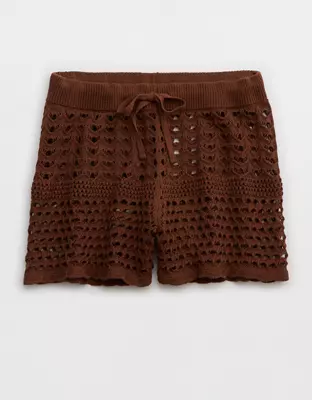 Aerie Crochet Short-