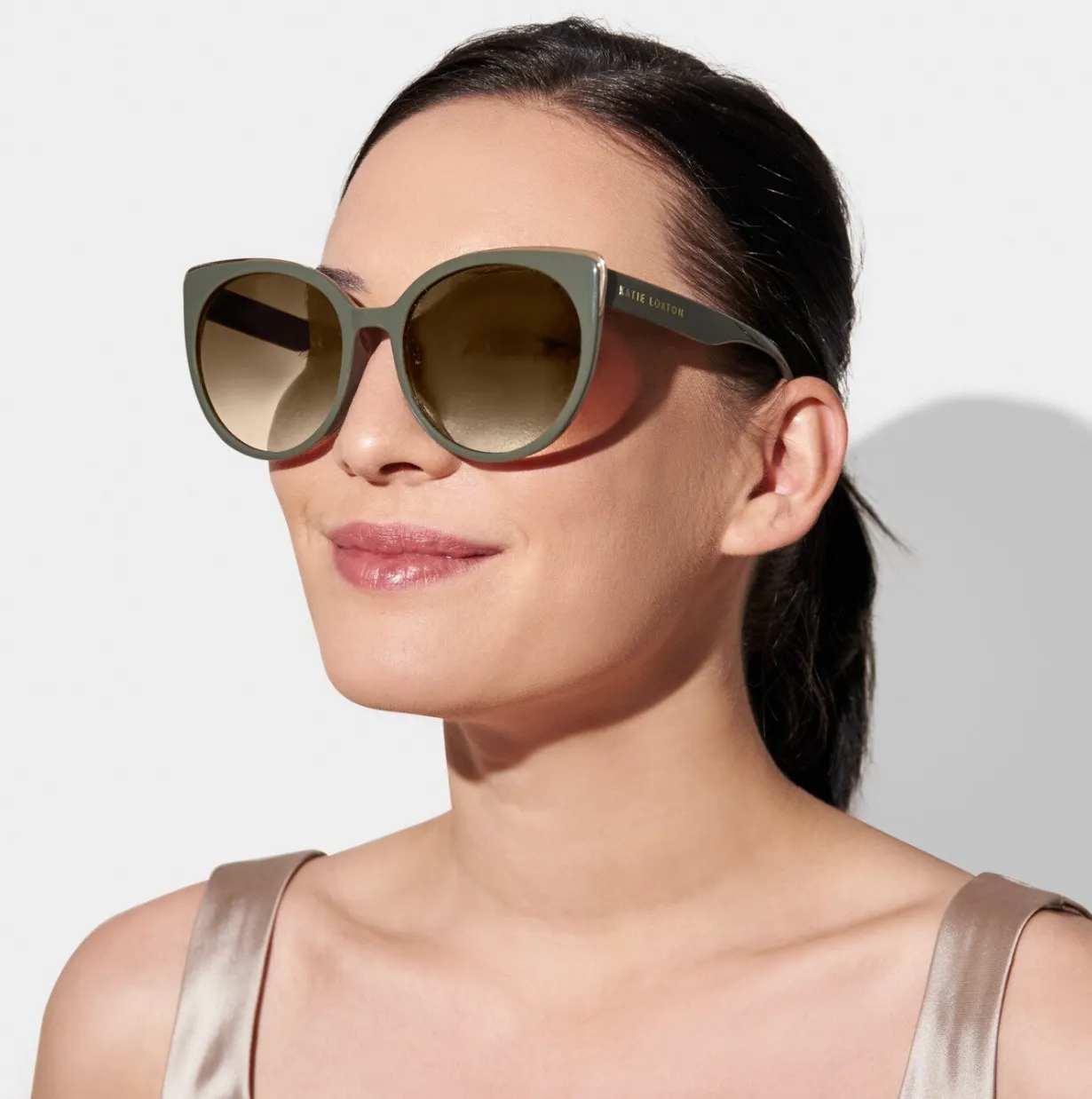 Amalfi Sunglasses | Khaki