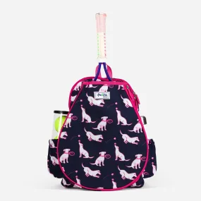 Ame & Lulu girls' little love tennis backpack