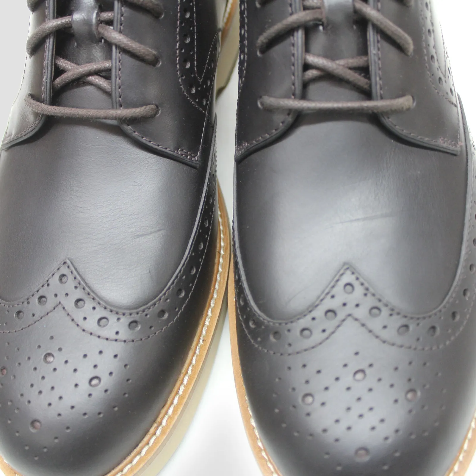 American Classics Montrose Wingtip Leather Men's Shoes - UK 10.5 - US 11.5 Men - EU 44.5