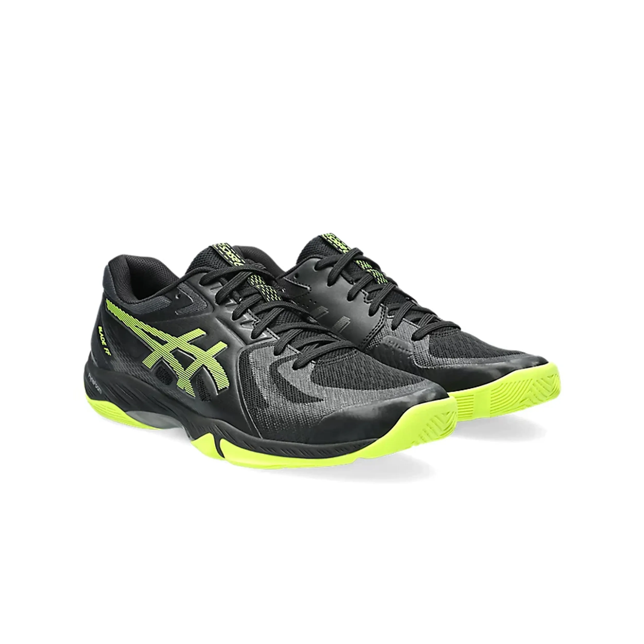 Asics Blade FF (Black/Safety Yellow) Badminton Shoes