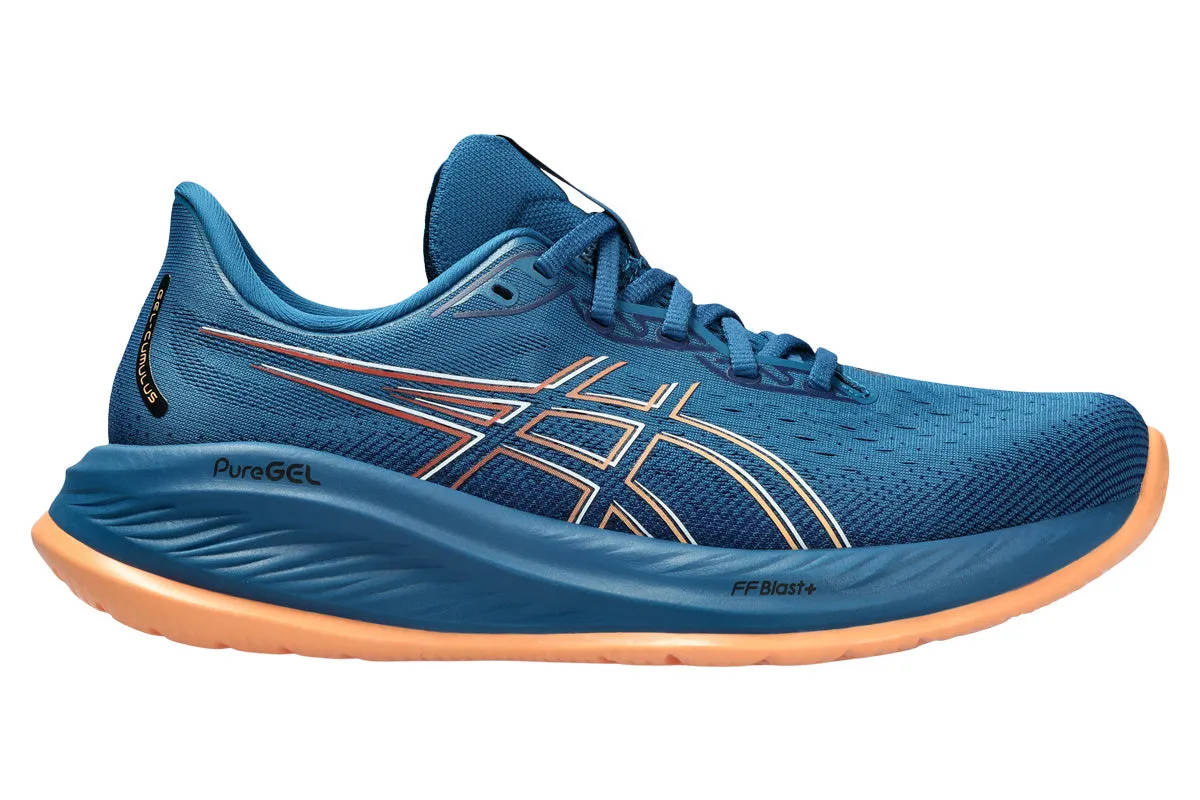 Asics Gel-Cumulus 26 D Rich Navy/Faded Orange Mens