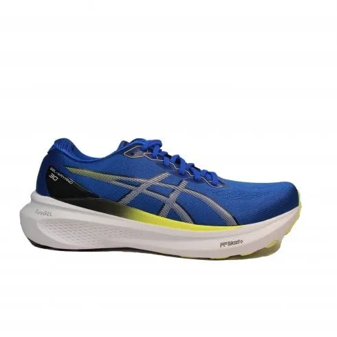 Asics GEL-KAYANO 30 | Illusion Blue/Glow Yellow | Mens Running Trainers