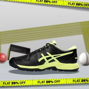 Asics Gel Peake 2 Men's Cricket Shoes (Black/Glow Yellow) - DOD