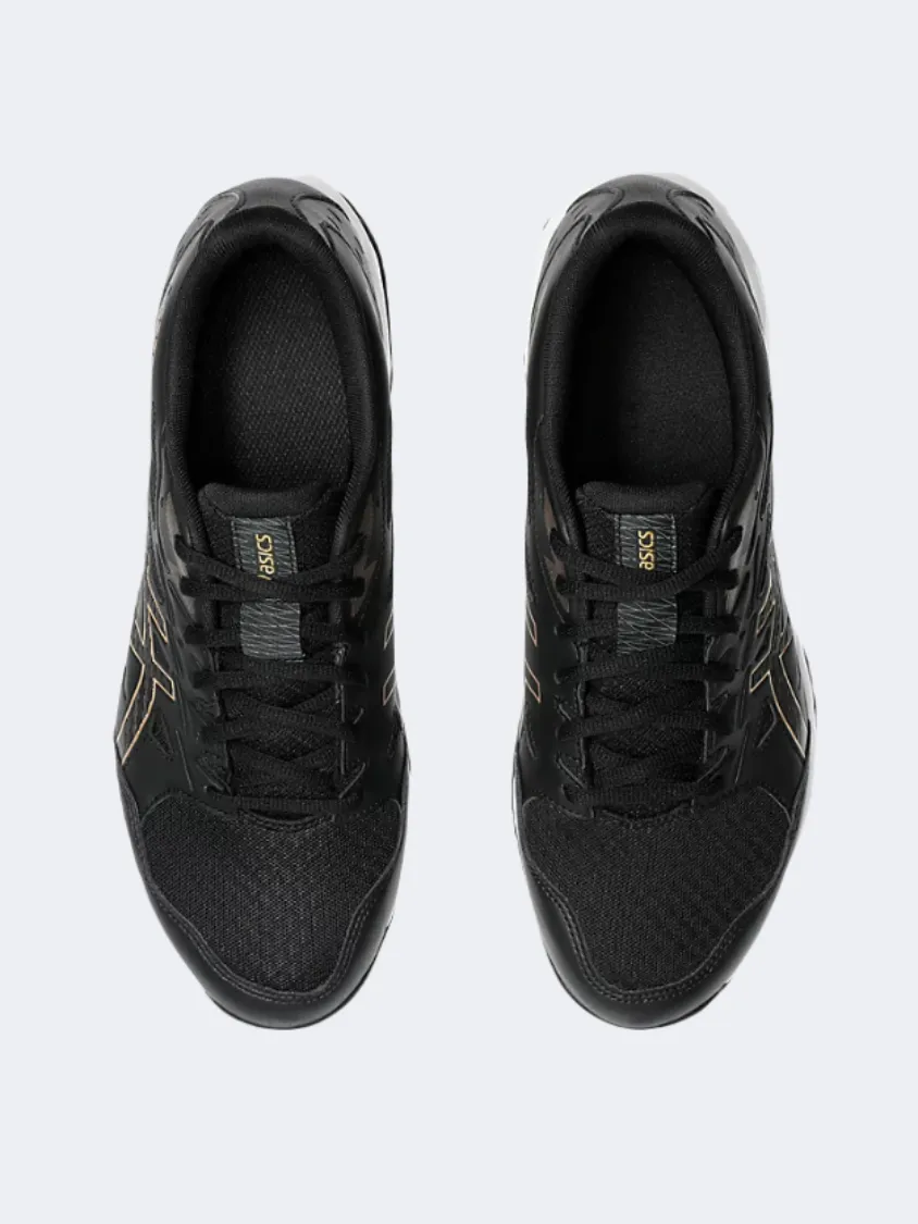 Asics Gel Rocket 11 Men Indoor Shoes Black/Pure Gold