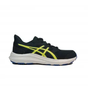 Asics JOLT 4 GS | French Blue/Glow Yellow | Childrens Lace Up Sports Trainers