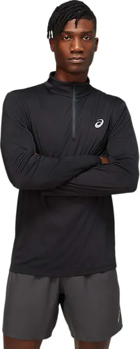 Asics Men's Core Ls 1/2 Zip Top Performance Black | Buy Asics Men's Core Ls 1/2 Zip Top Performance Black here | Outno