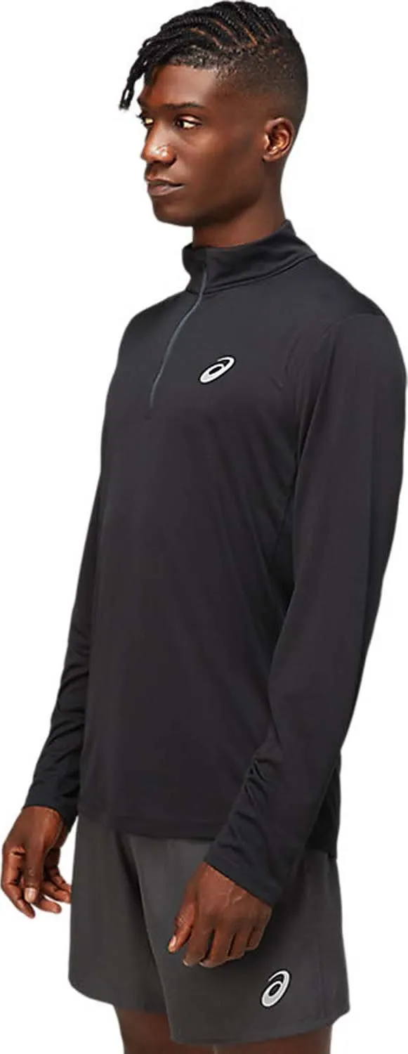 Asics Men's Core Ls 1/2 Zip Top Performance Black | Buy Asics Men's Core Ls 1/2 Zip Top Performance Black here | Outno