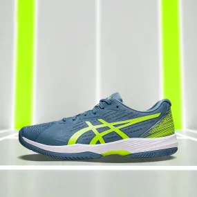 Asics Solution Swift FF2Tennis Shoes (Steel Blue/Hazard Green)