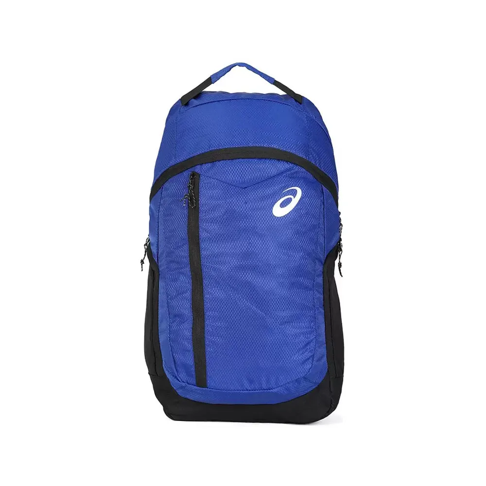 ASICS SPIRAL LOGO BACK PACK (UX) - BLUE/PERFORMANCE BLACK