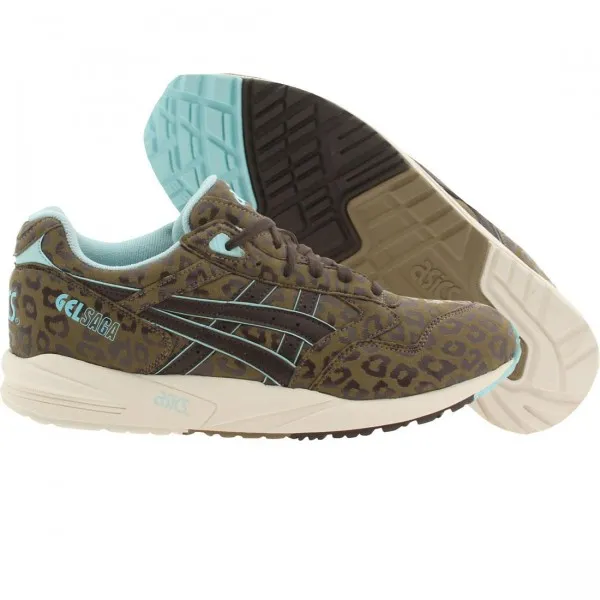 Asics Tiger Men Gel-Saga - Leopard (brown / light brown / dark brown)