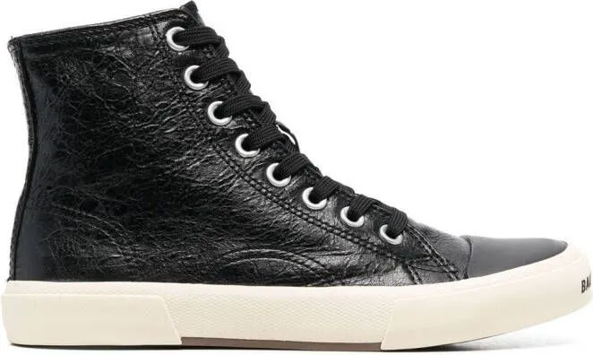 Balenciaga Paris high-top sneakers Black