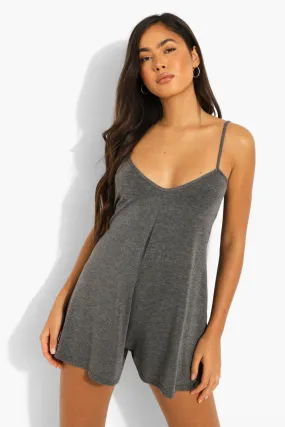 Basic Strappy Swing Romper