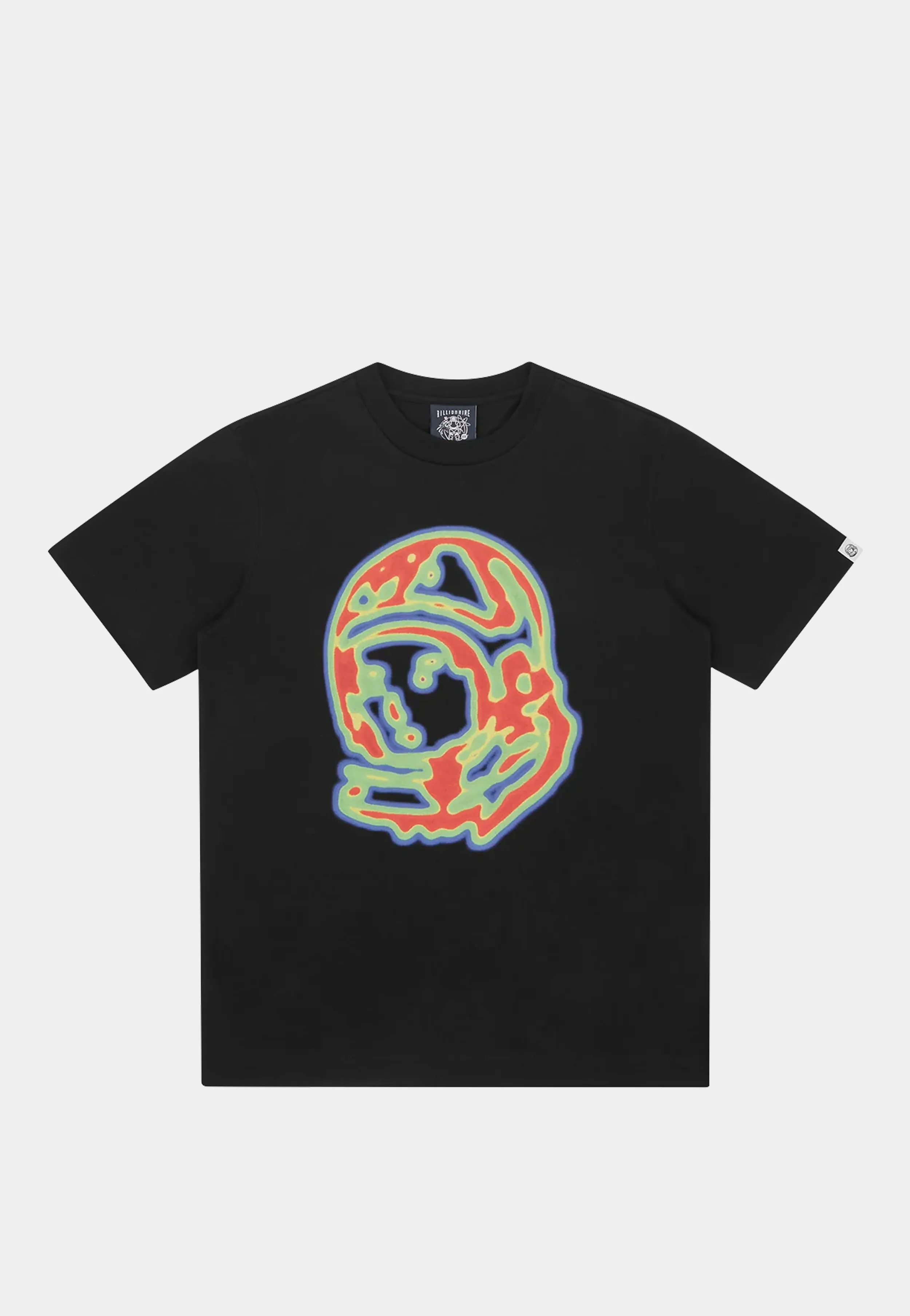 Bbc Heat Map Helmet Logo T-Shirt Black