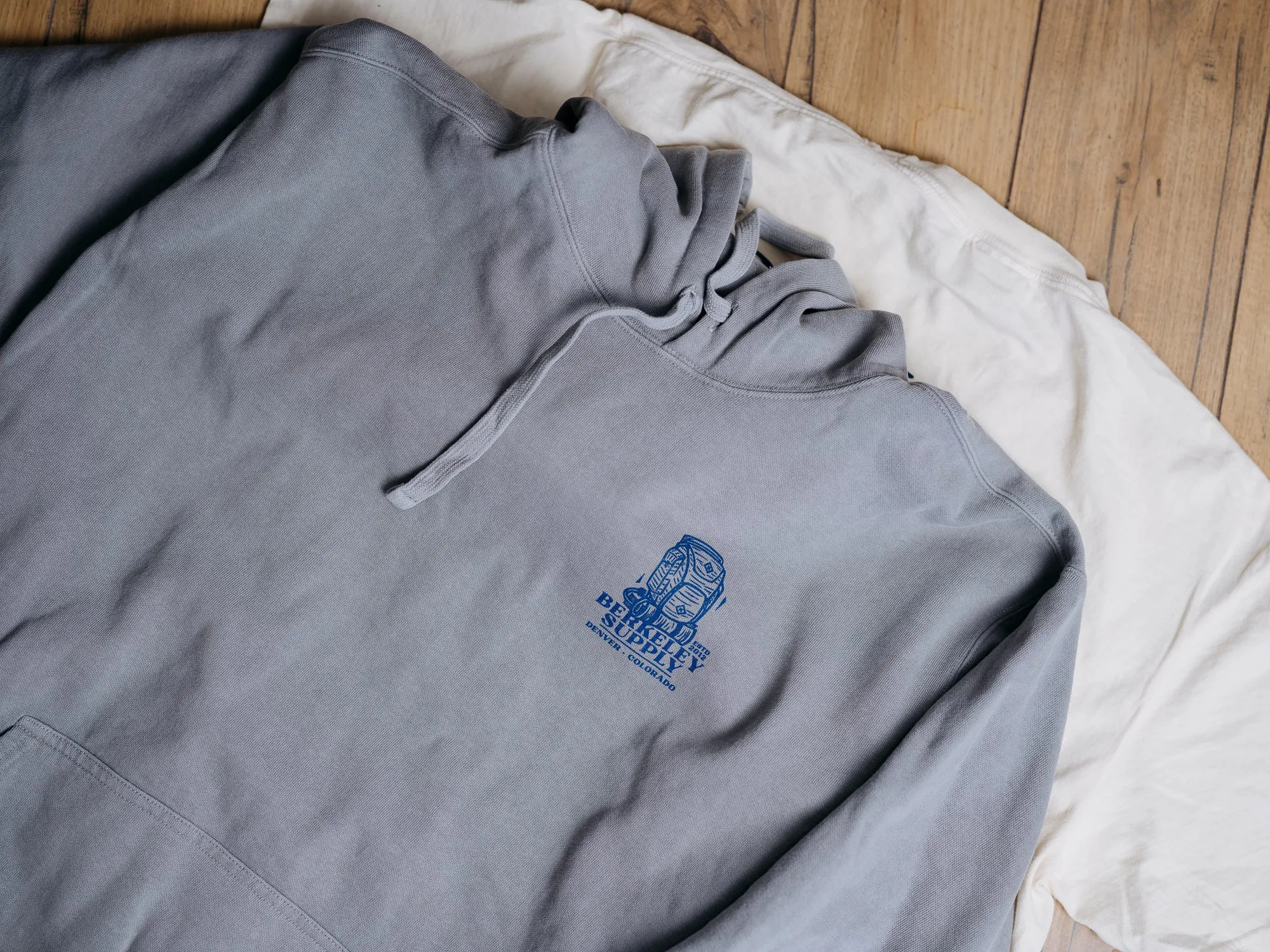 Berkeley Supply x John Fellows 11 Year Hoodie - Grey