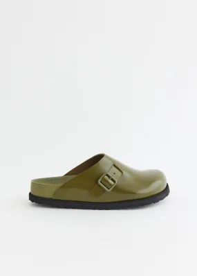 Birkenstock 1774 -  Niamey Shiny Leather Regular Sandals - Closed toe