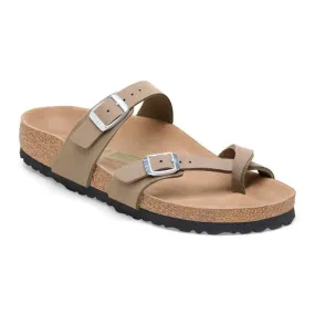 Birkenstock Mayari Vegan Women's Sandals - Soft Grey Taupe