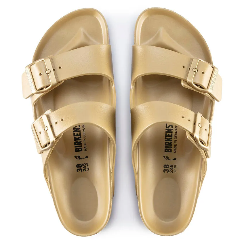 Birkenstock Men's Arizona EVA Sandals - Metallic Gold