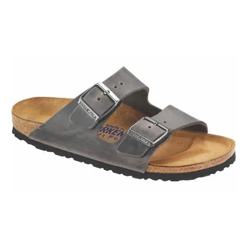 Birkenstock Women's Arizona Soft Footbed Oiled Leather Sandals - Regular