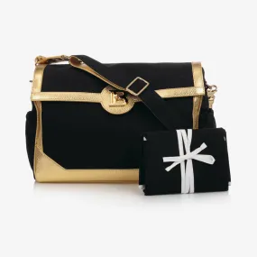 Black Logo Changing Bag (40cm)