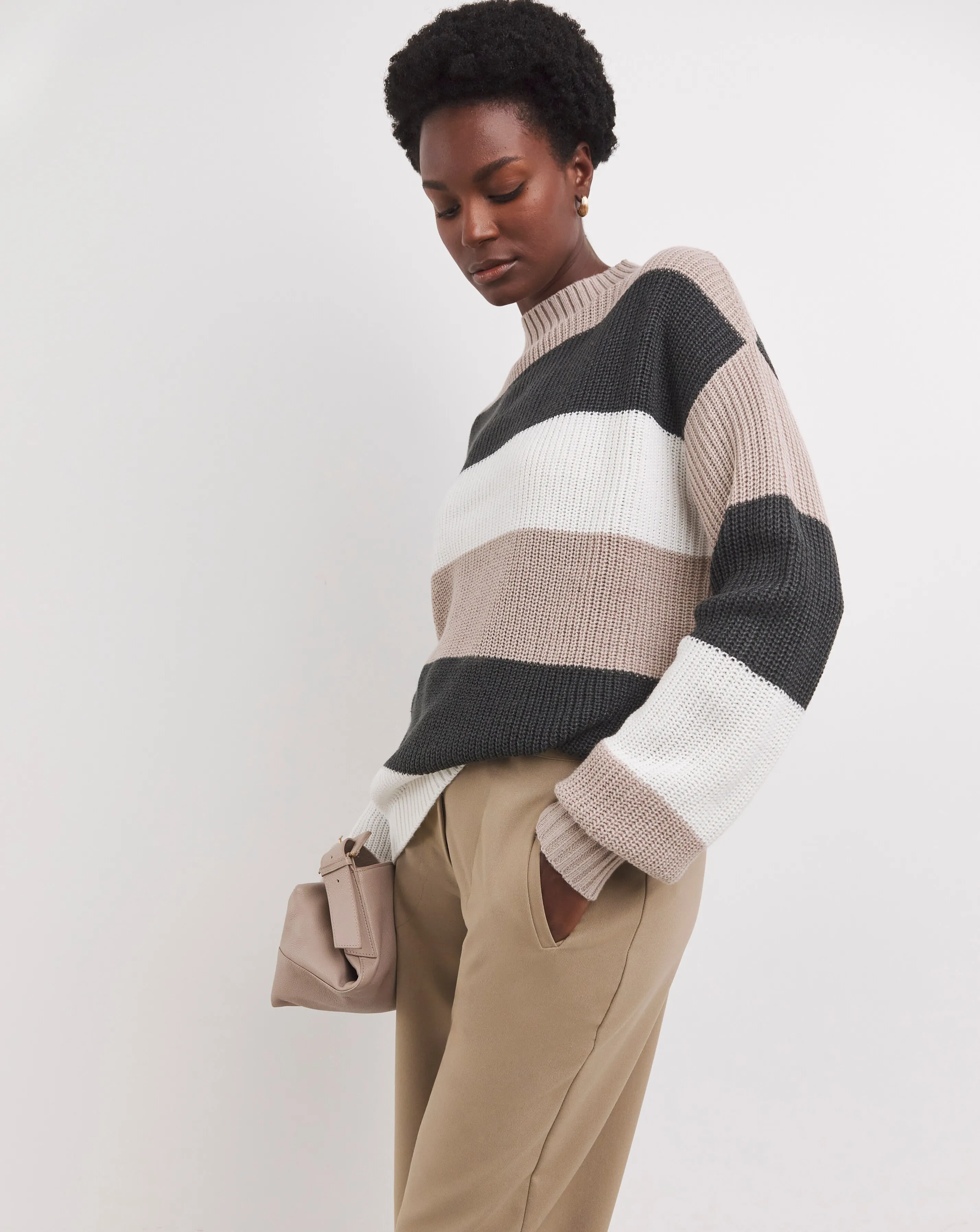 Block Stripe Jumper