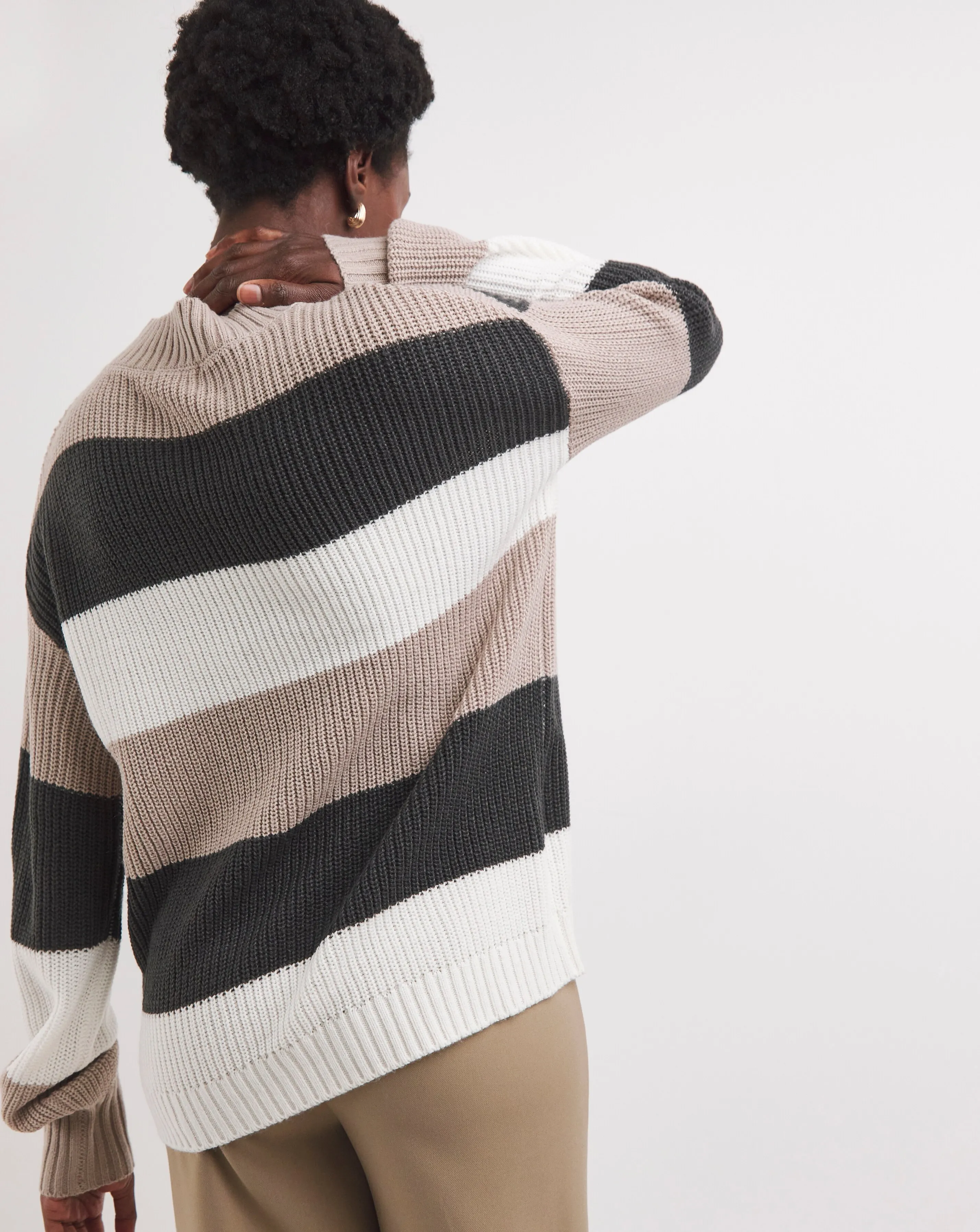 Block Stripe Jumper