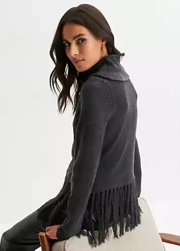 bonprix Fringed Jumper | Grattan