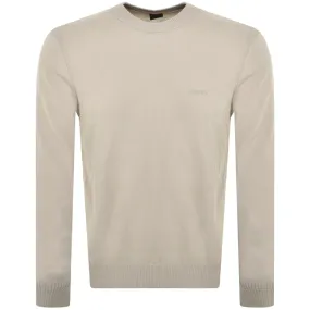 BOSS Asac Knit Jumper Beige