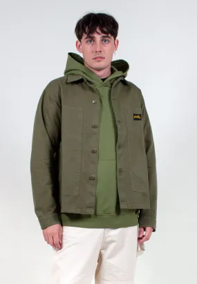 Box Jacket - olive OD natural