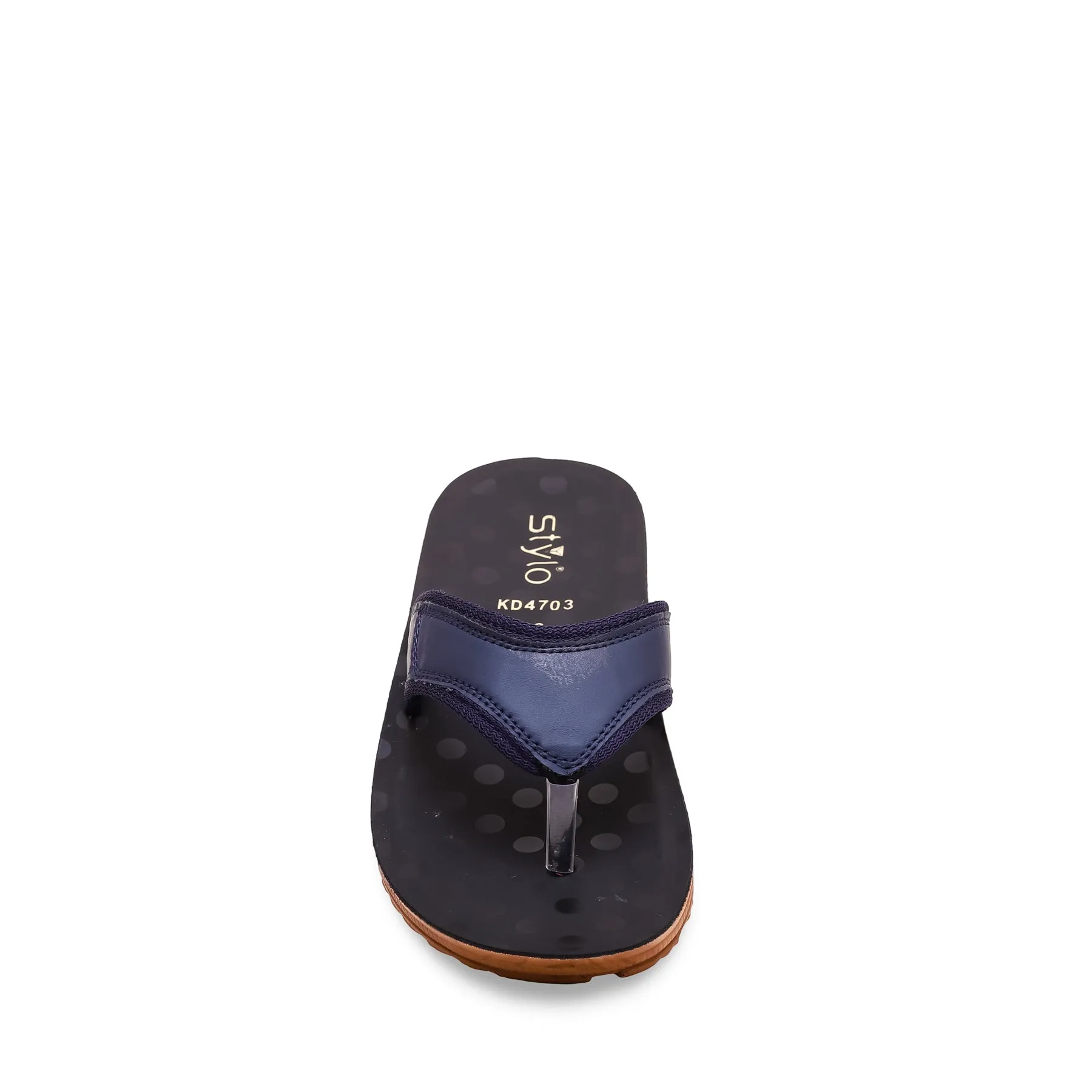 Boys Navy Casual Slipper KD4703