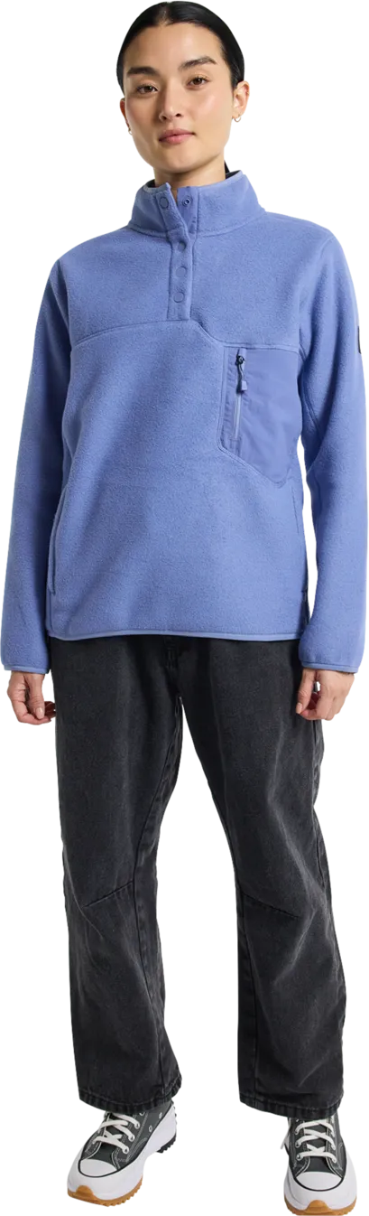 Burton Women's Cinder Fleece Pullover Slate Blue | Buy Burton Women's Cinder Fleece Pullover Slate Blue here | Outnort