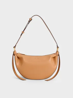 Calla Half-Moon Bag - Toffee