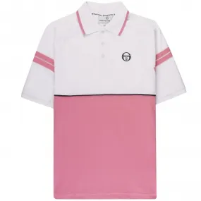 Cambio Polo Shirt - White and Rose 