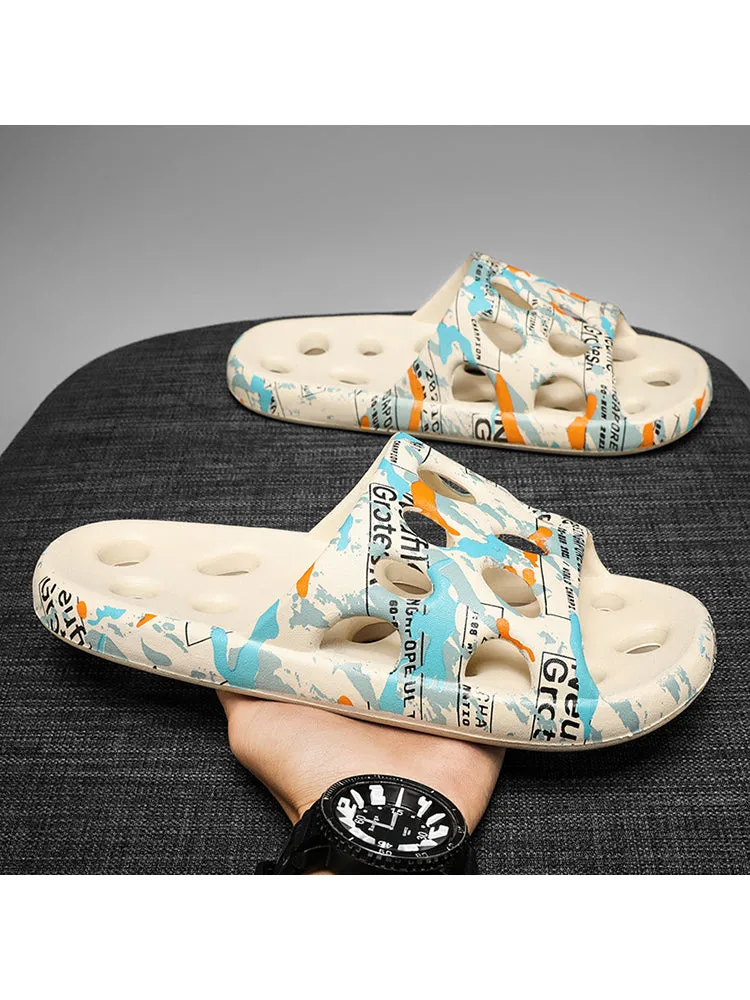   Camouflage Soft Bottom Flip-Flops Beach Slipper&Sandals   