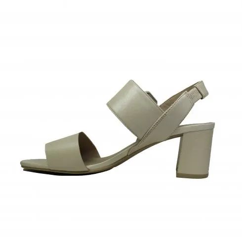 Caprice 28306 42 140 | Cream Perlato | Womens Heeled Sandals