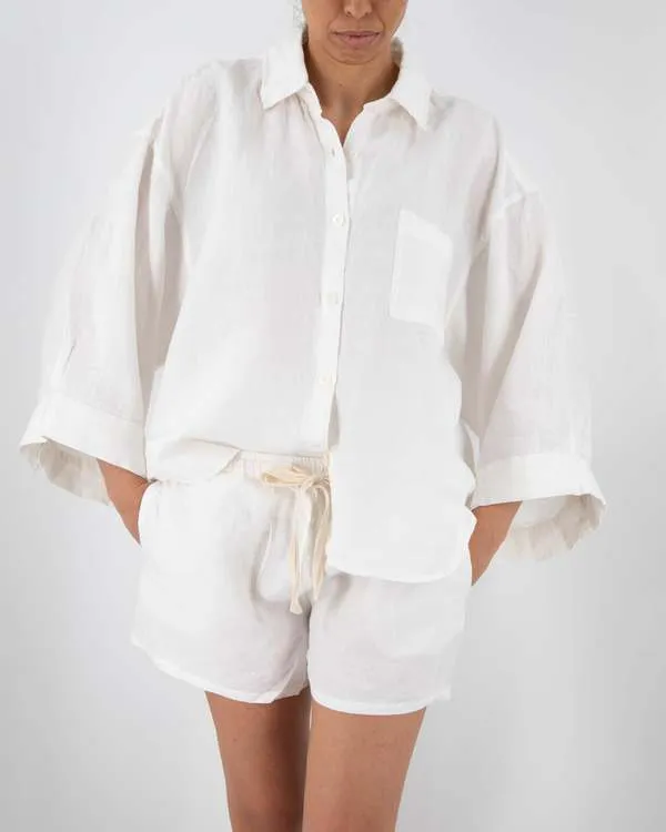 Carrie Linen Sleepwear Set