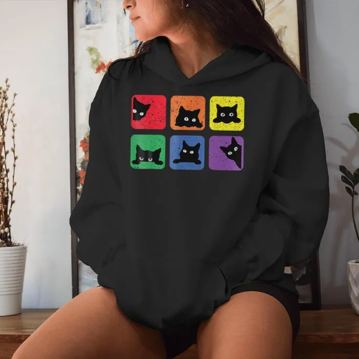 Cats Pride 2024 Lgbt Cat Rainbow Women Women Hoodie