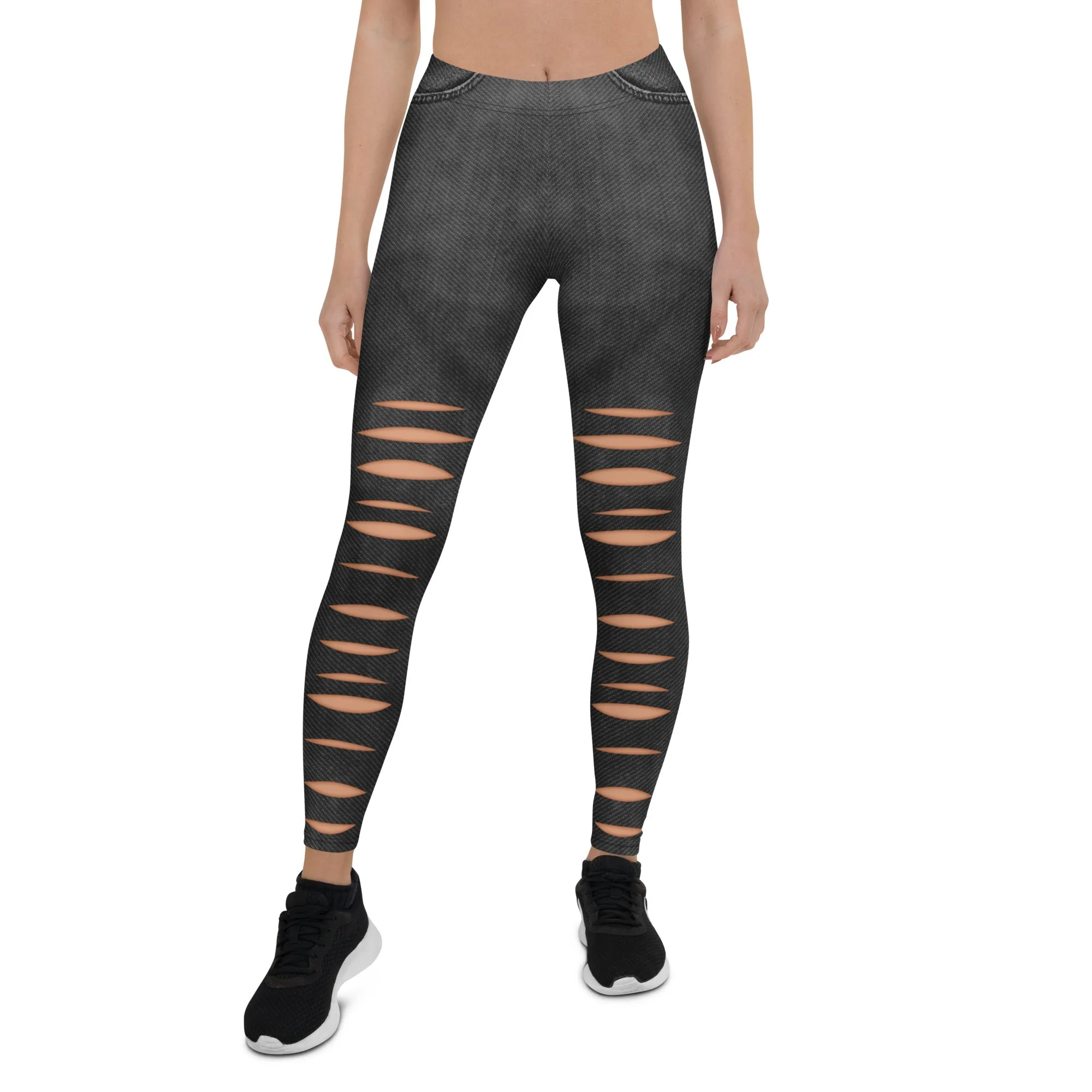 Chic Slits Leggings