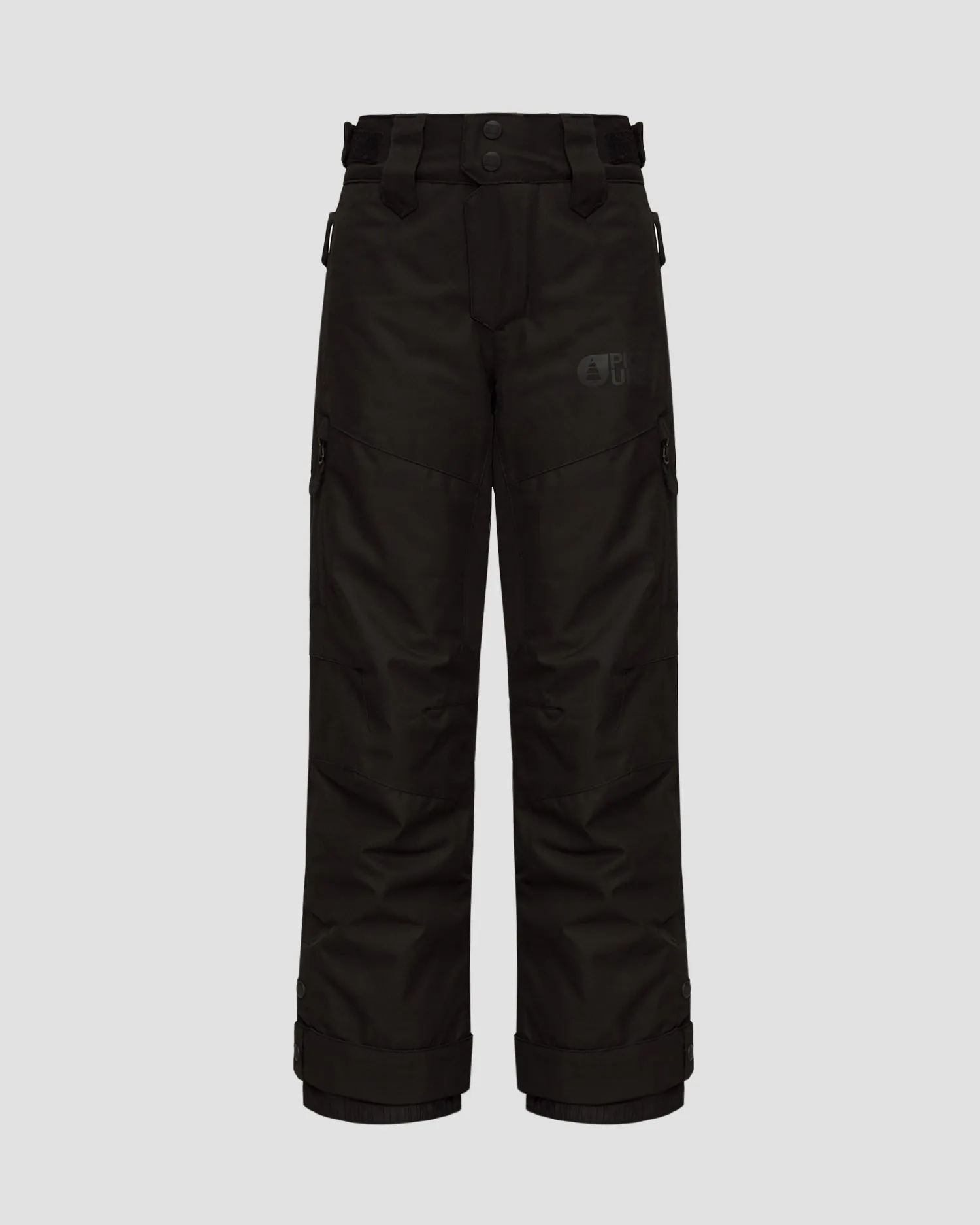 Children's black ski trousers Picture Organic Clothing Time 10/10 kpt042-a