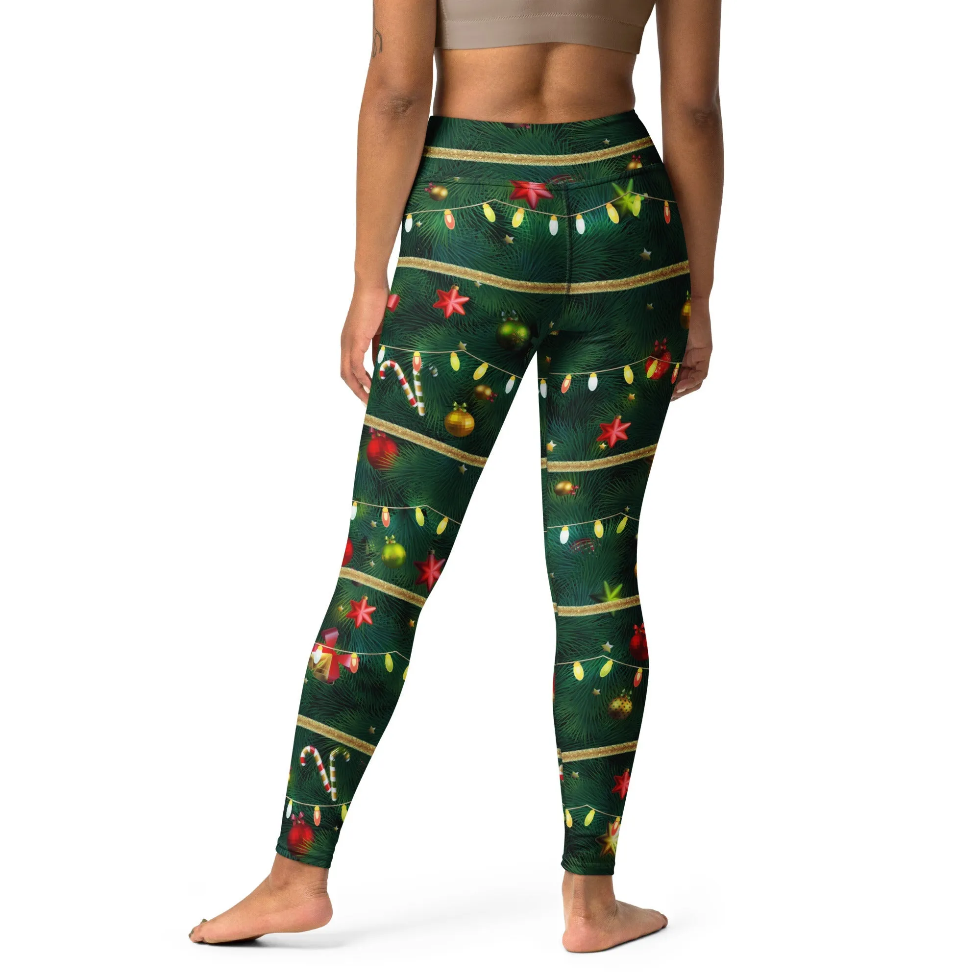 Christmas Tree Yoga Leggings