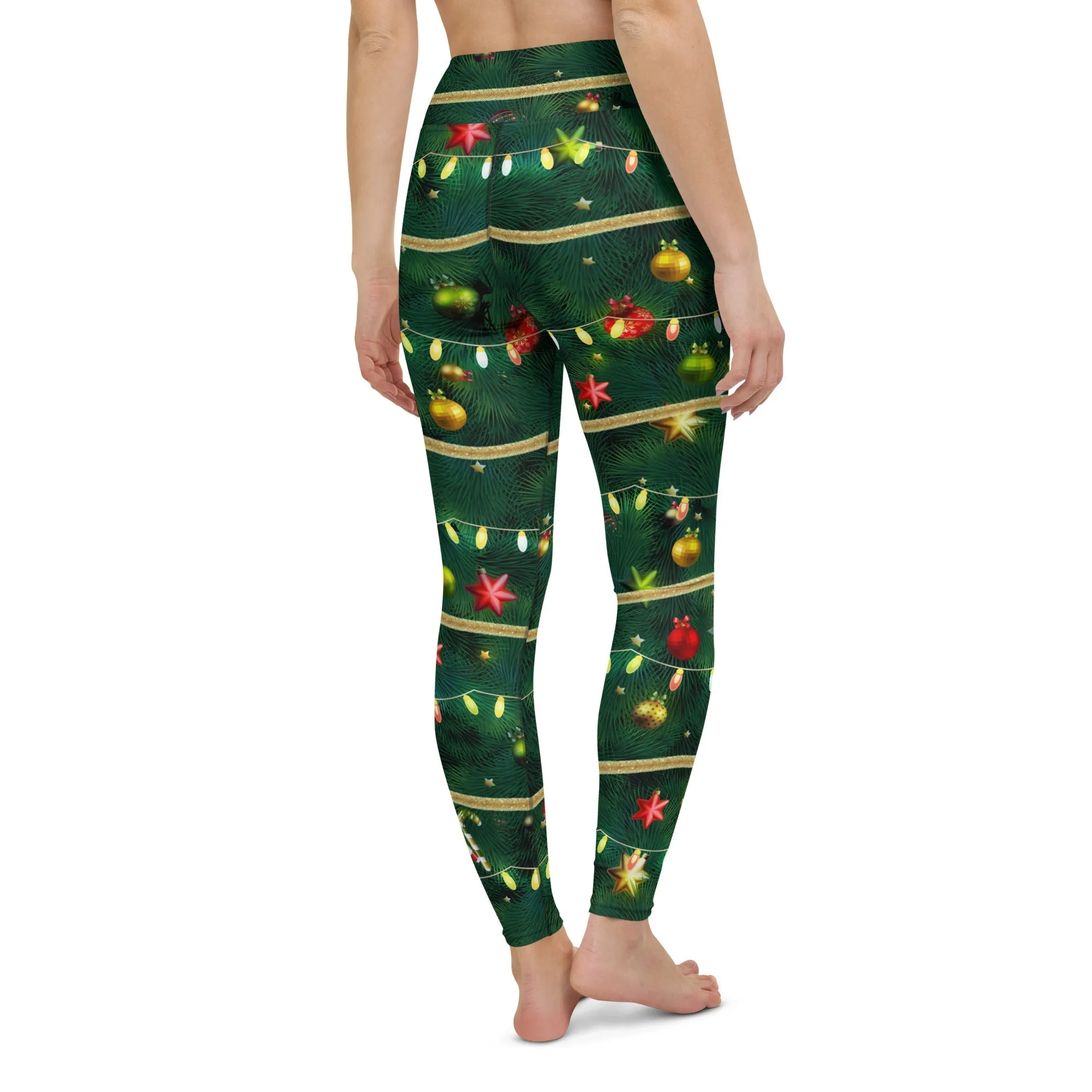 Christmas Tree Yoga Leggings