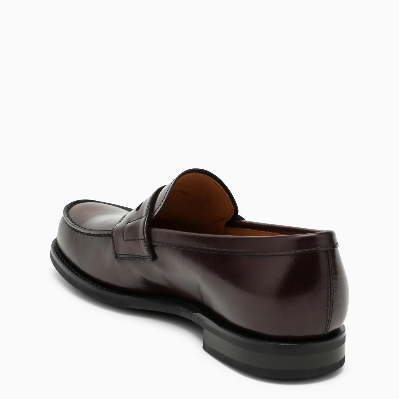 Church's    Church's Bordeaux Leather Loafer